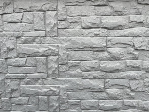 Betonzaun - Sandstein beidseitig 3D/2D