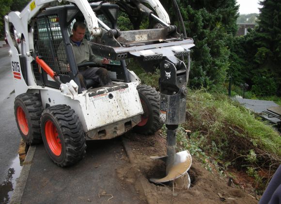 Betonzaun mit Fachmontage